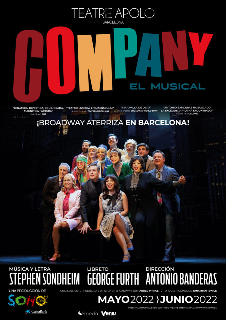 Cartel de el Musical en Barcelona